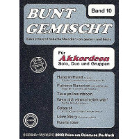 Bunt gemischt Band 10 für Akkordeon
