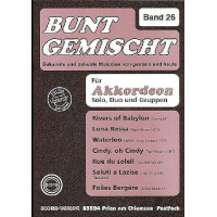 Bunt gemischt Band 26 für Akkordeon