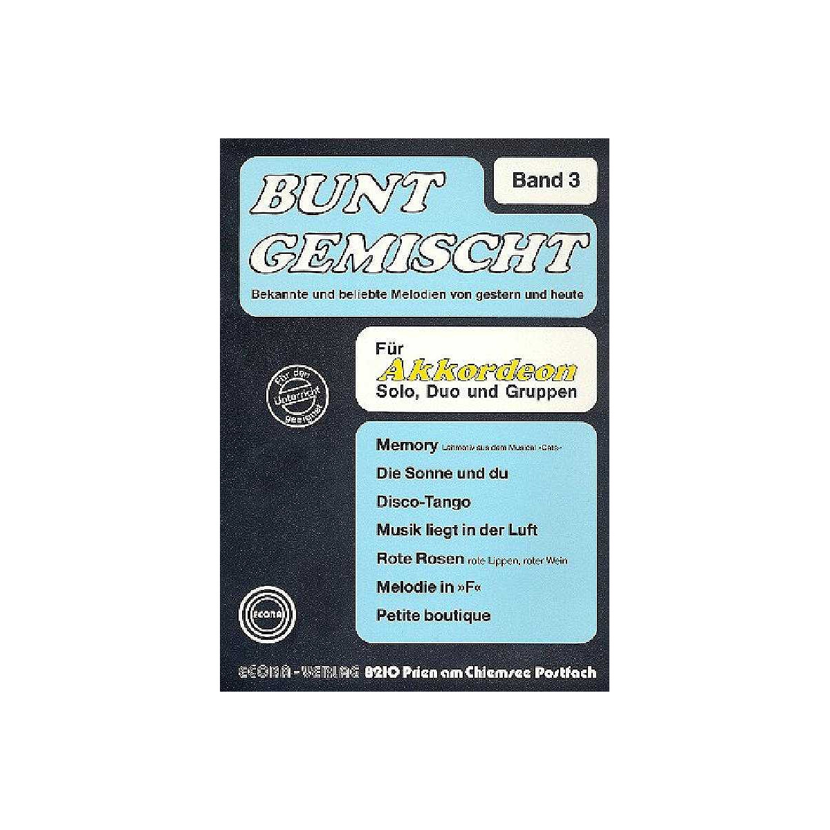 Bunt gemischt Band 3 box