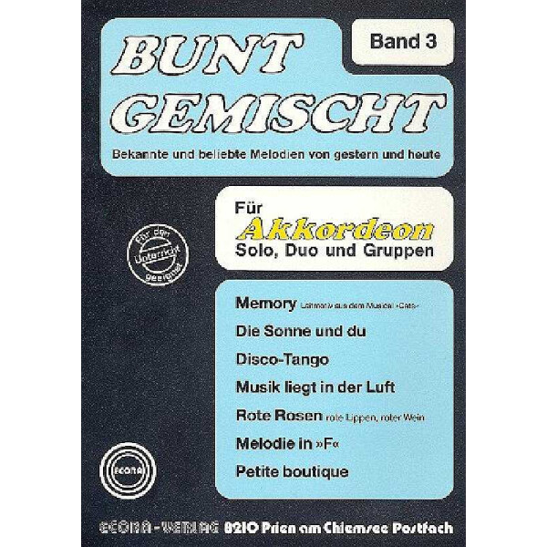 Bunt gemischt Band 3