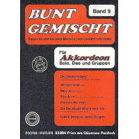 Bunt gemischt Band 9 für Akkordeon