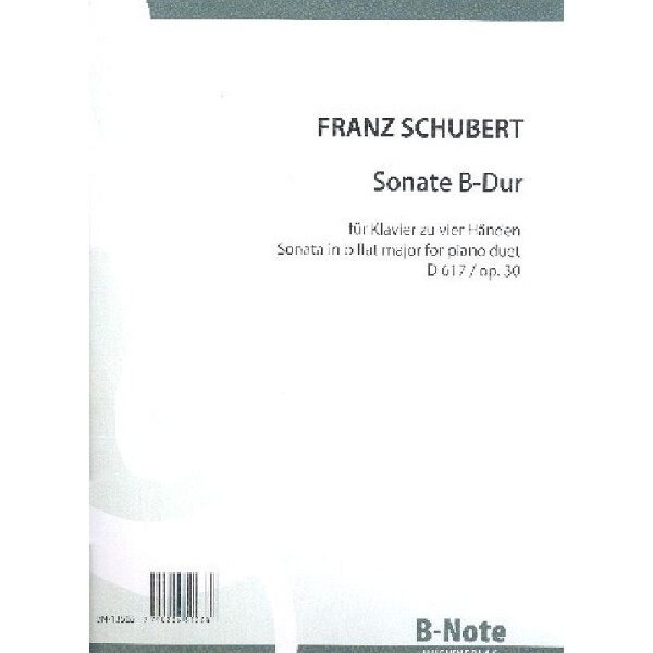 Sonate B-Dur op.30 D617