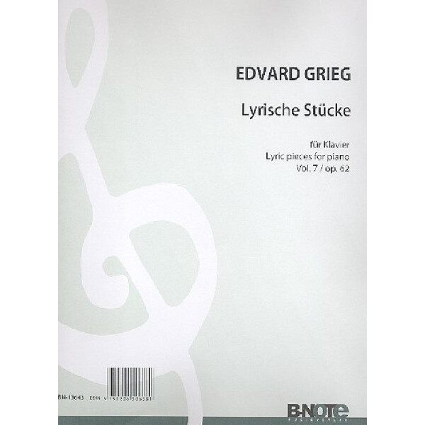 Lyrische Stücke Band 7 op.62
