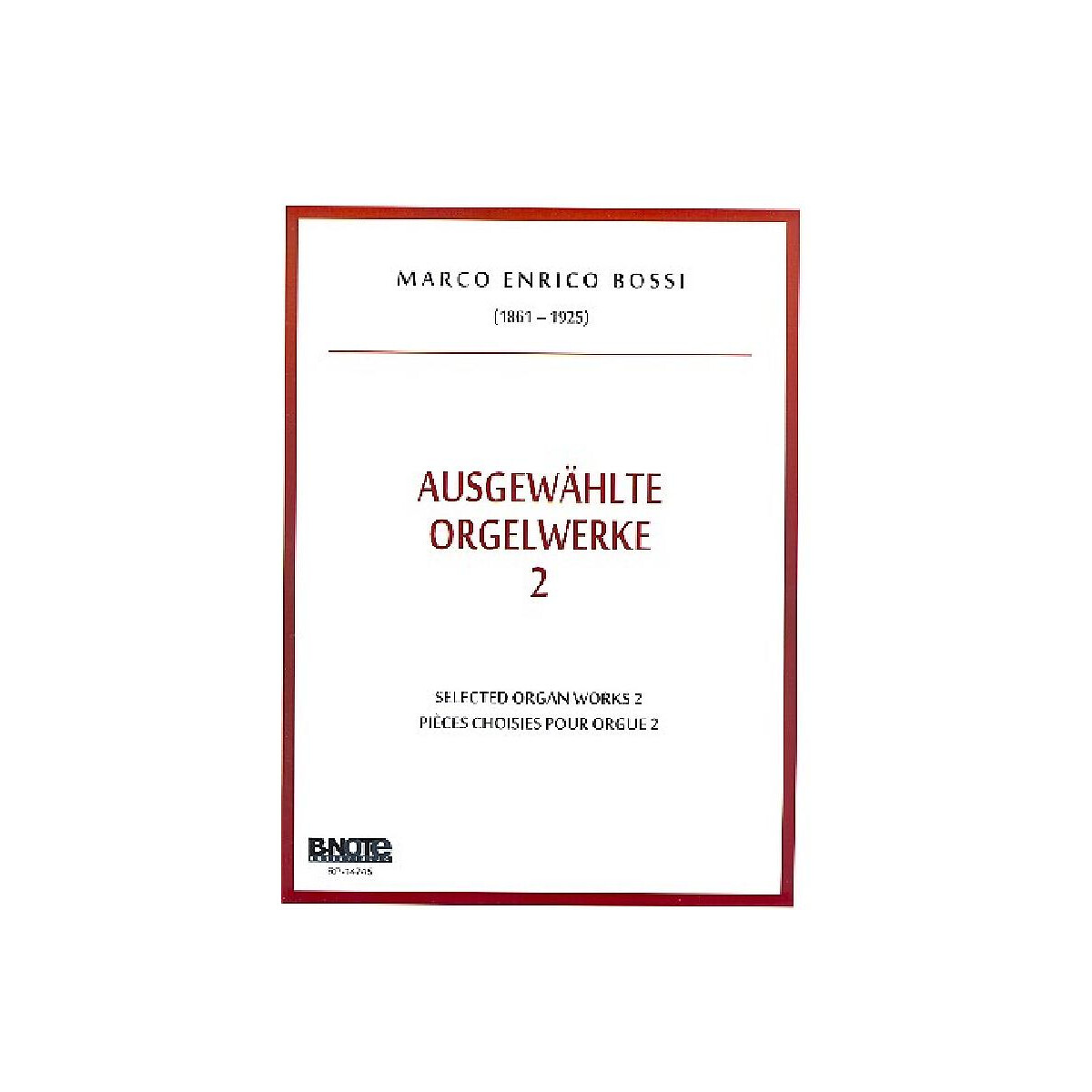 Ausgewählte Orgelwerke Band 2 box