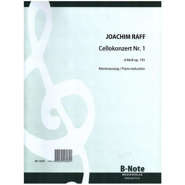 Konzert d-moll Nr.1 op.193 für Violoncello und Orchester