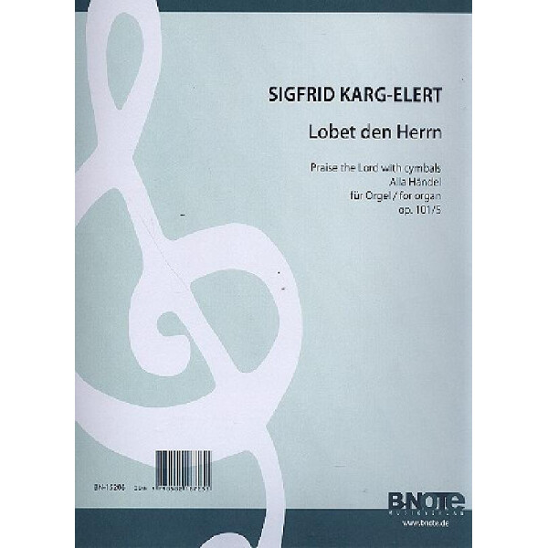 Lobet den Herren mit Pauken und Zimbeln