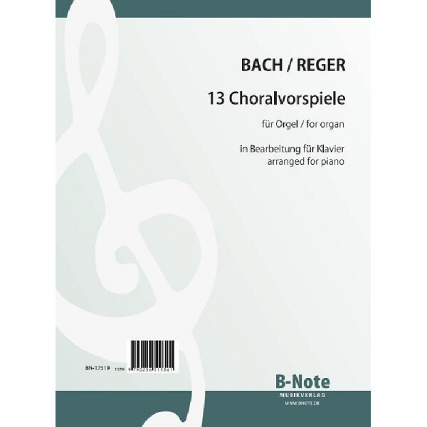13 ausgewählte Choralvorspiele
