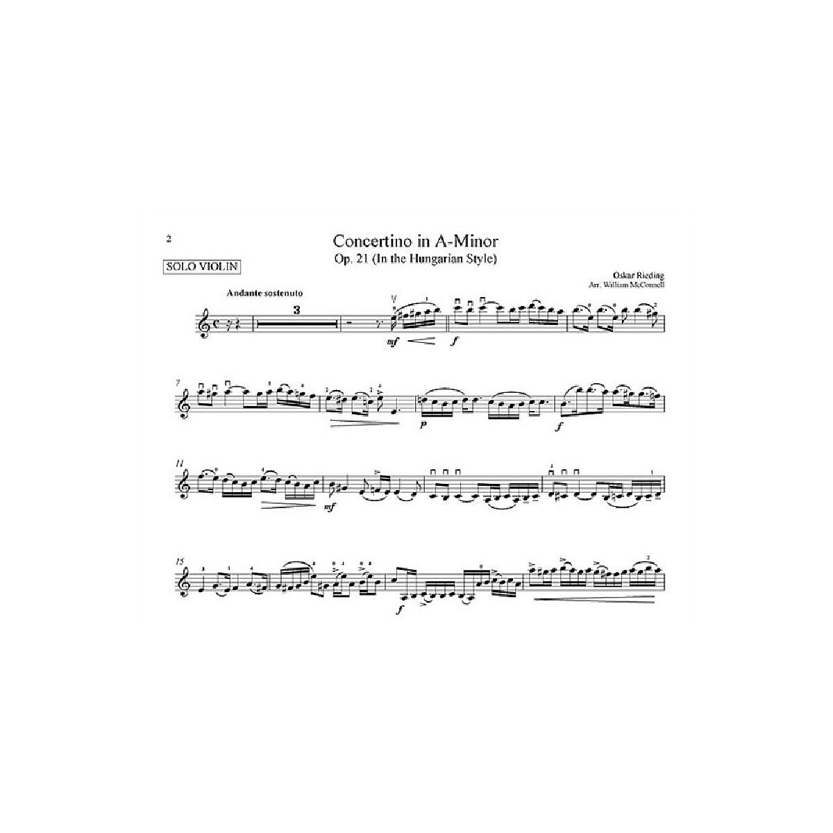 Concertino a-Moll op.21