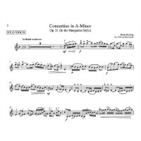 Concertino a-Moll op.21