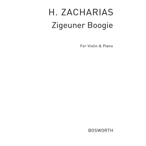 Zigeuner Boogie für Violine und Klavier