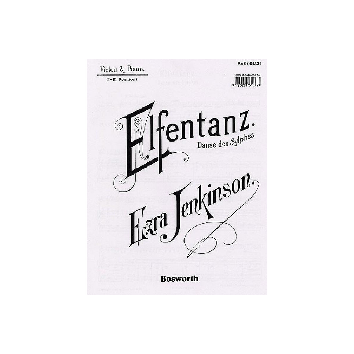 Elfentanz für Violine (1. und 3. La box