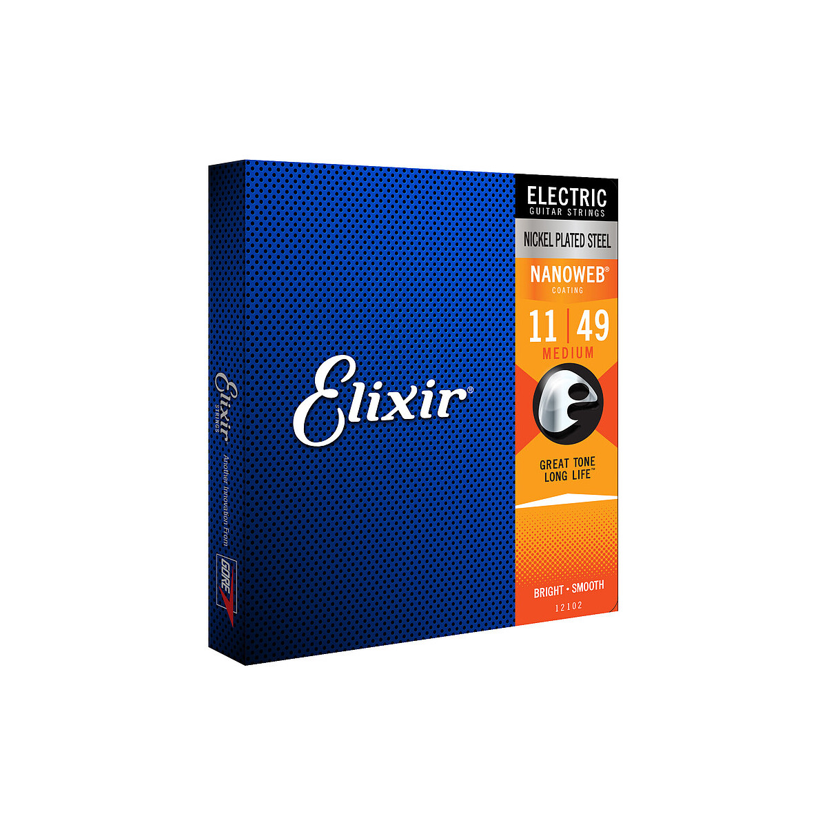Elixir 12102 Nanoweb Electric Guitar box