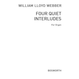4 quiet Interludes for organ