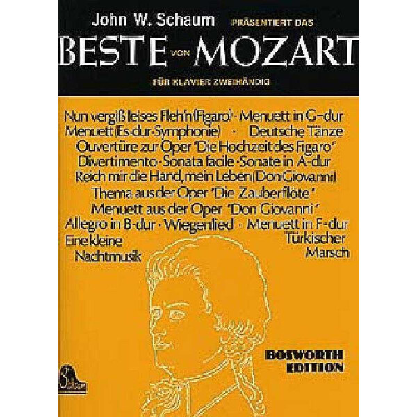 Das beste von Mozart für Klavier