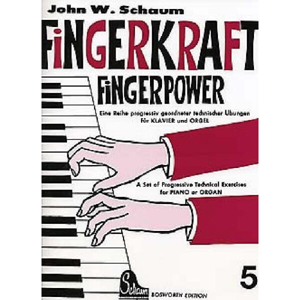 Fingerkraft Band 5 für Klavier (Orgel)