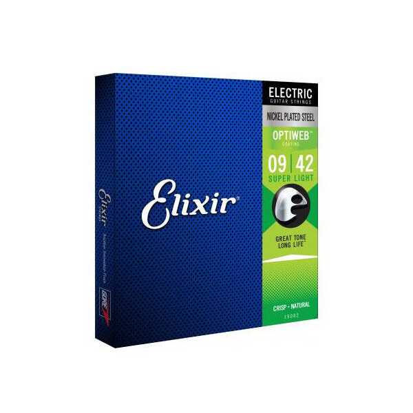 Elixir 19002 Optiweb Electric Guitar