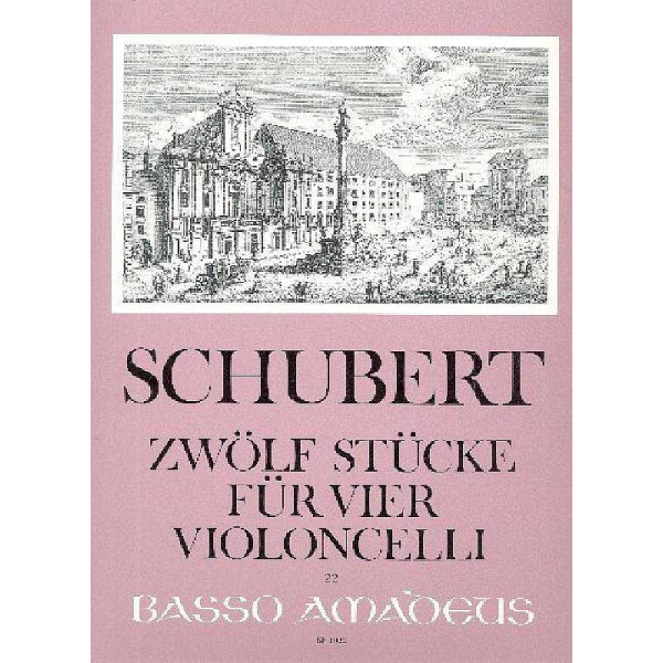 12 Stücke für 4 Violoncelli