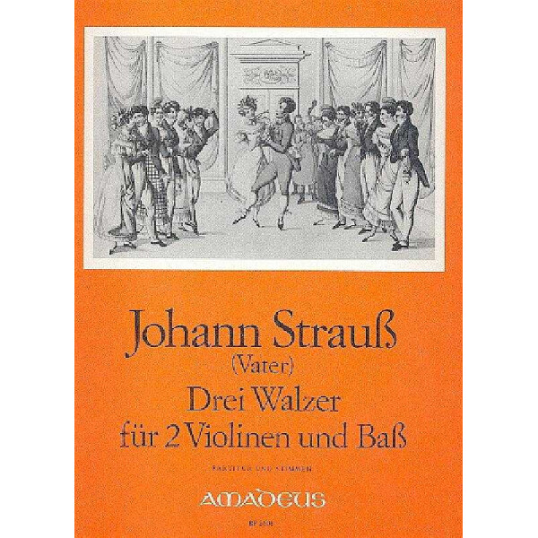 3 Walzer für 2 Violinen