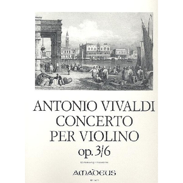 Konzert a-Moll op.3,6 für Violine, Streichorchester und Bc