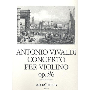 Konzert a-Moll op.3,6 für Violine, Streichorchester...