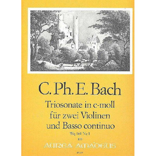 Triosonate c-Moll WQ161 Nr.1