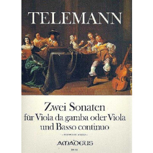 2 Sonaten für Viola da gamba