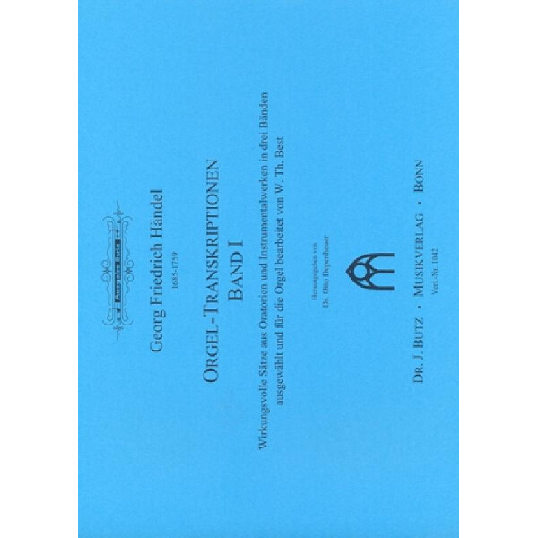 Orgel-Transkriptionen Band 1