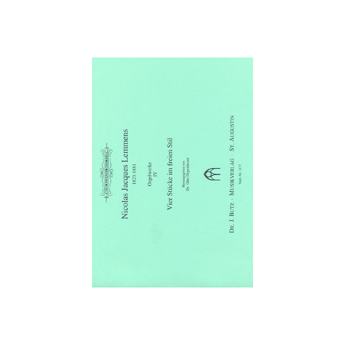 Orgelwerke Band 4 - 4 St&uuml;cke im freien Stil