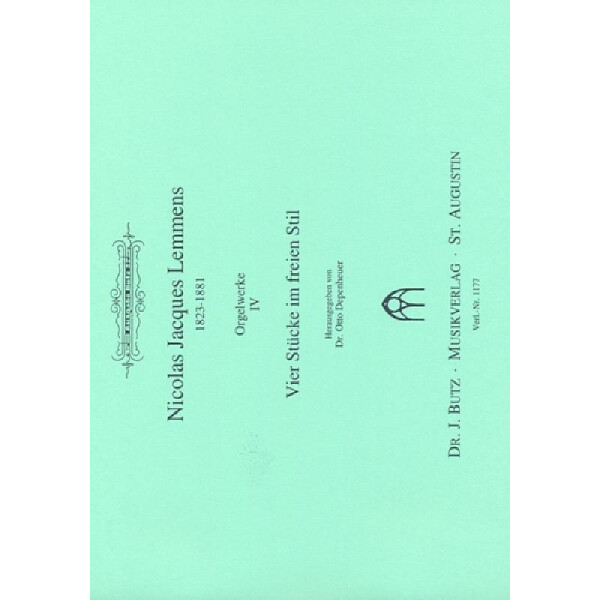 Orgelwerke Band 4 - 4 Stücke im freien Stil