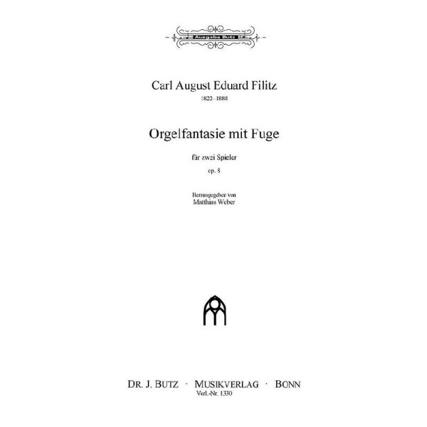 Orgelfantasie mit Fuge op.8