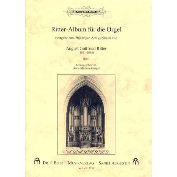 Ritter-Album für die Orgel Band 1