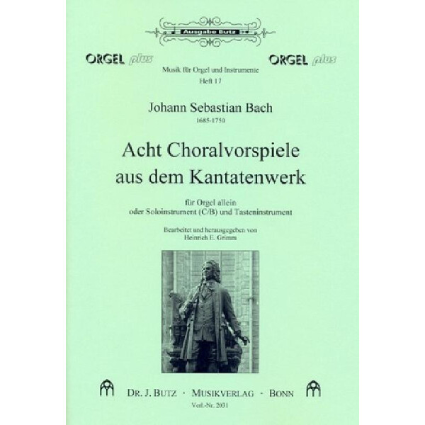 8 Choralvorspiele aus dem Kantatenwerk