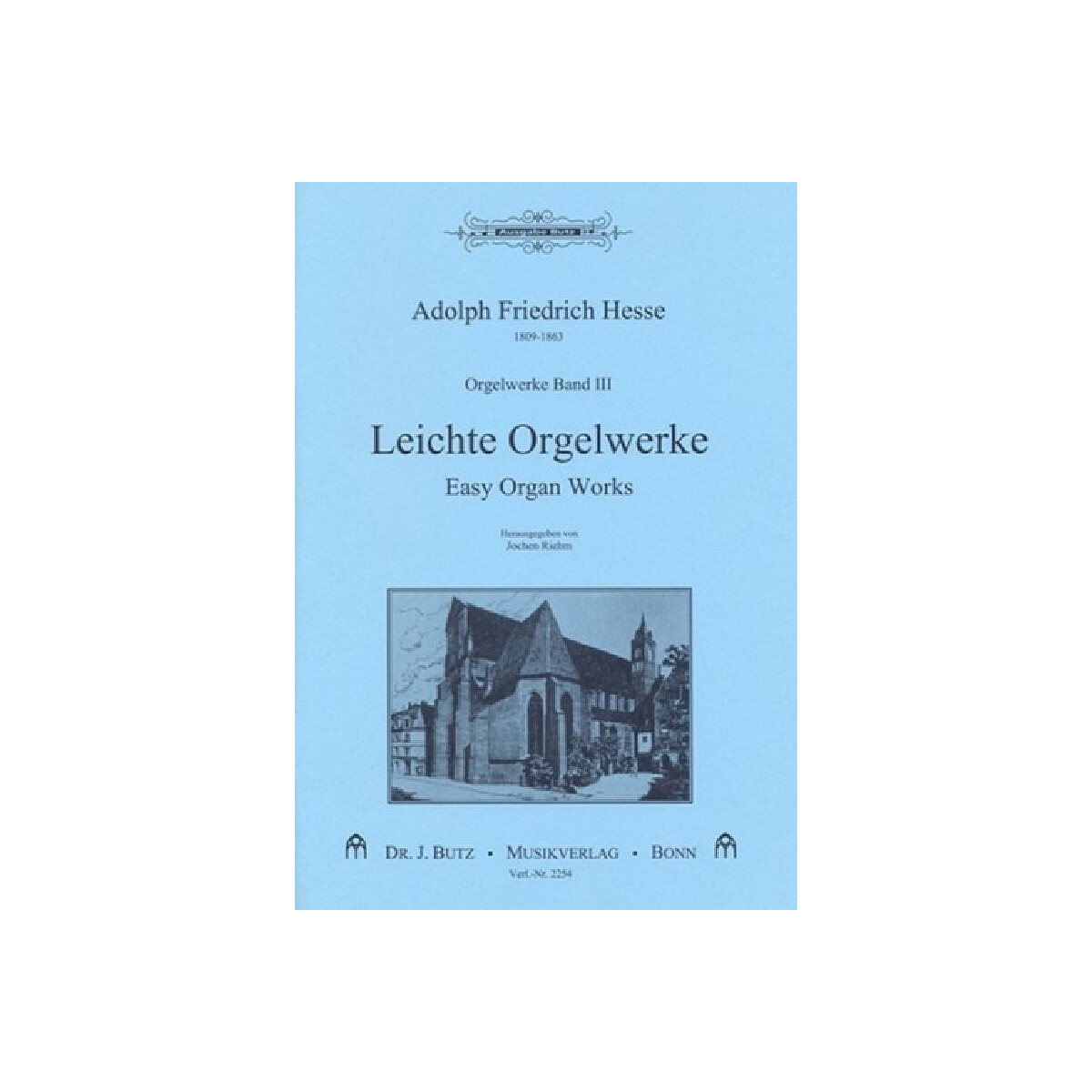 Orgelwerke Band 3 Leichte Orgelwerke box