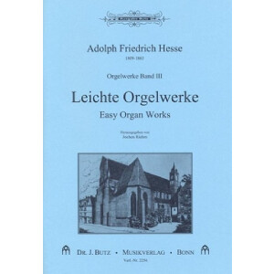 Orgelwerke Band 3 Leichte Orgelwerke