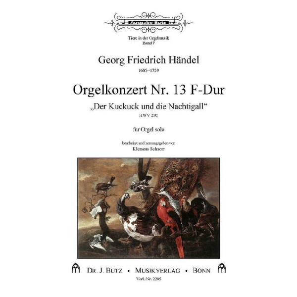 Orgelkonzert F-Dur Nr.13