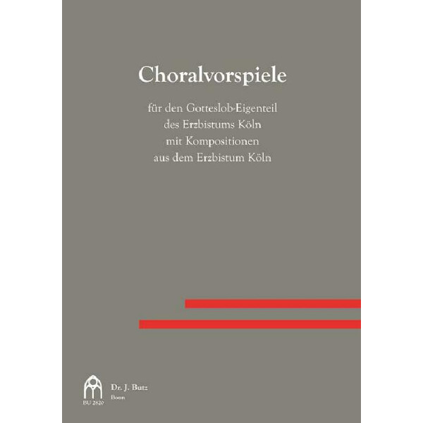 Choralvorspiele zum Gotteslob Diözese Köln