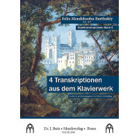 4 Transkriptionen aus dem Klavierwerk