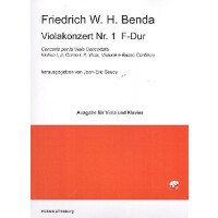 Konzert F-Dur Nr.1 für Viola und Streichorchester