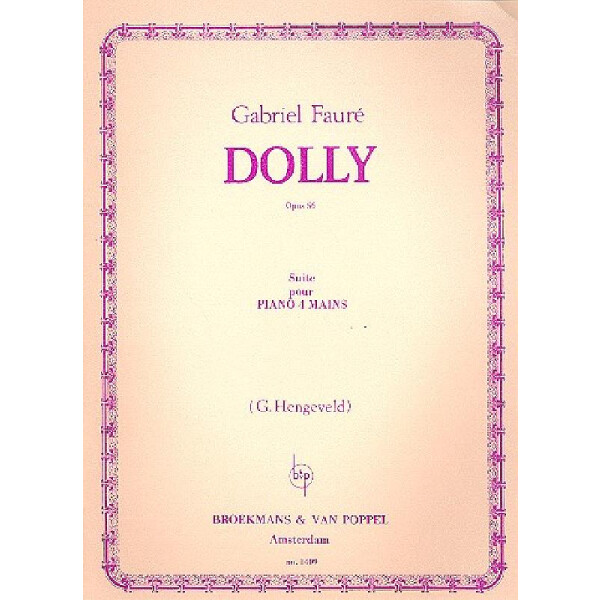 Dolly op.56 Suite pour piano à 4 mains