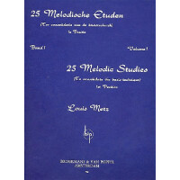 25 melodic studies to consolidate the basis-