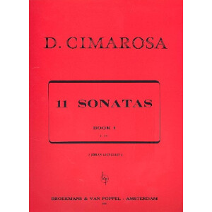 11 Sonatas for piano