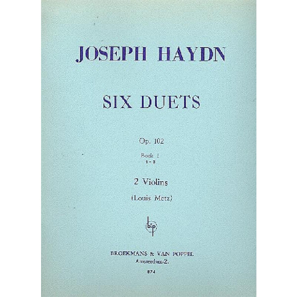 6 Duets op.102 vol.1 (1-3)