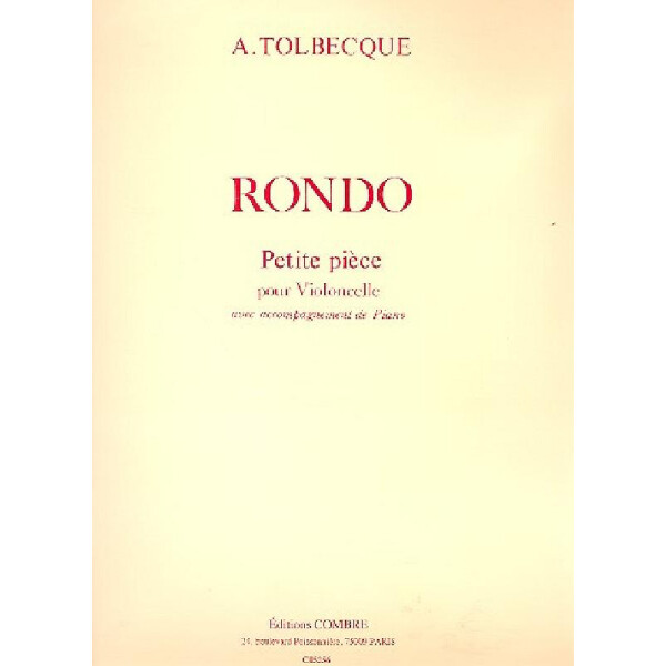 Rondo pour violoncelle et piano