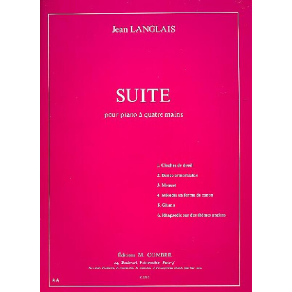 Suite pour piano à 4 mains