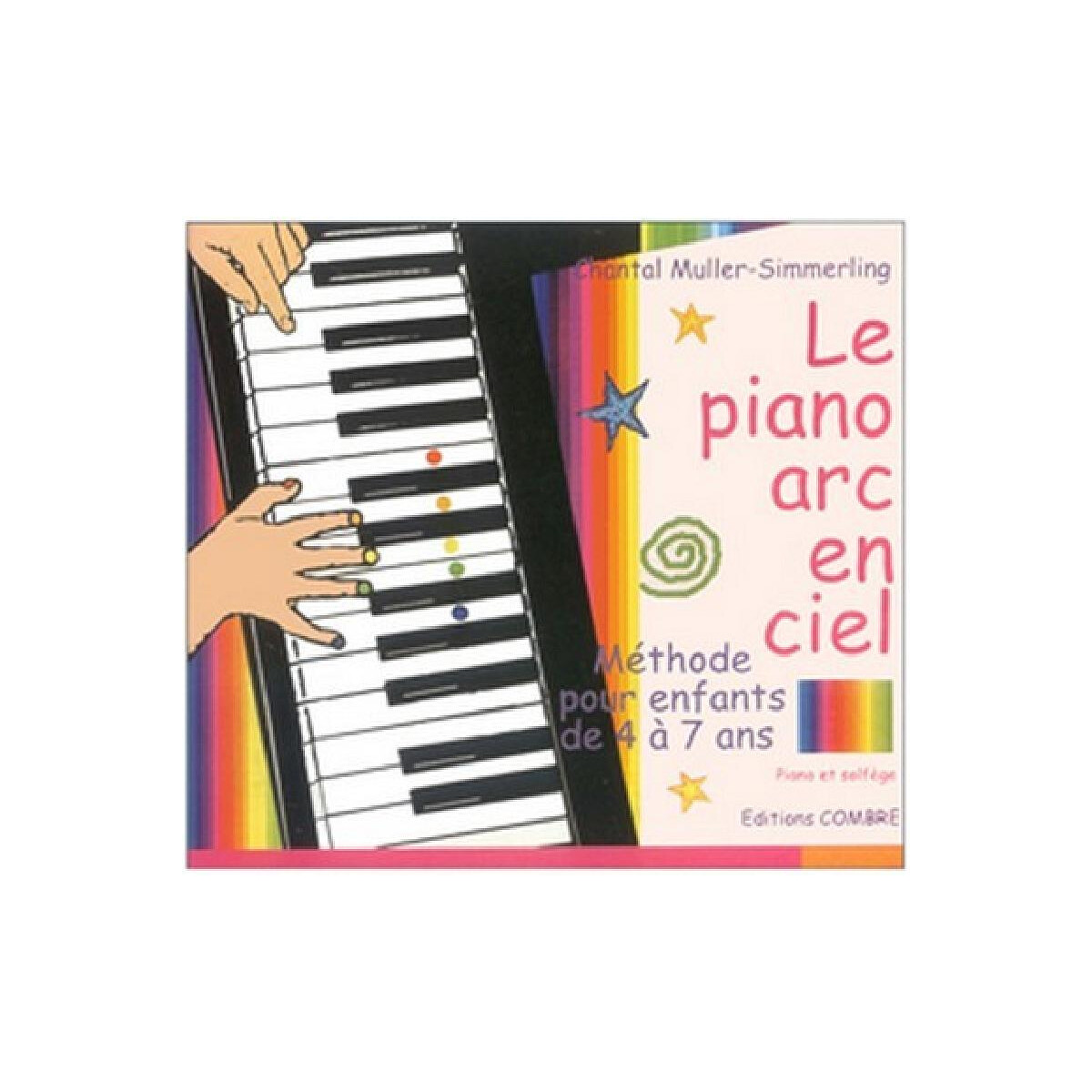 Le piano arc en ciel Méthode box