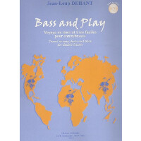 Bass and play (+CD) for 2-3 contrebasses
