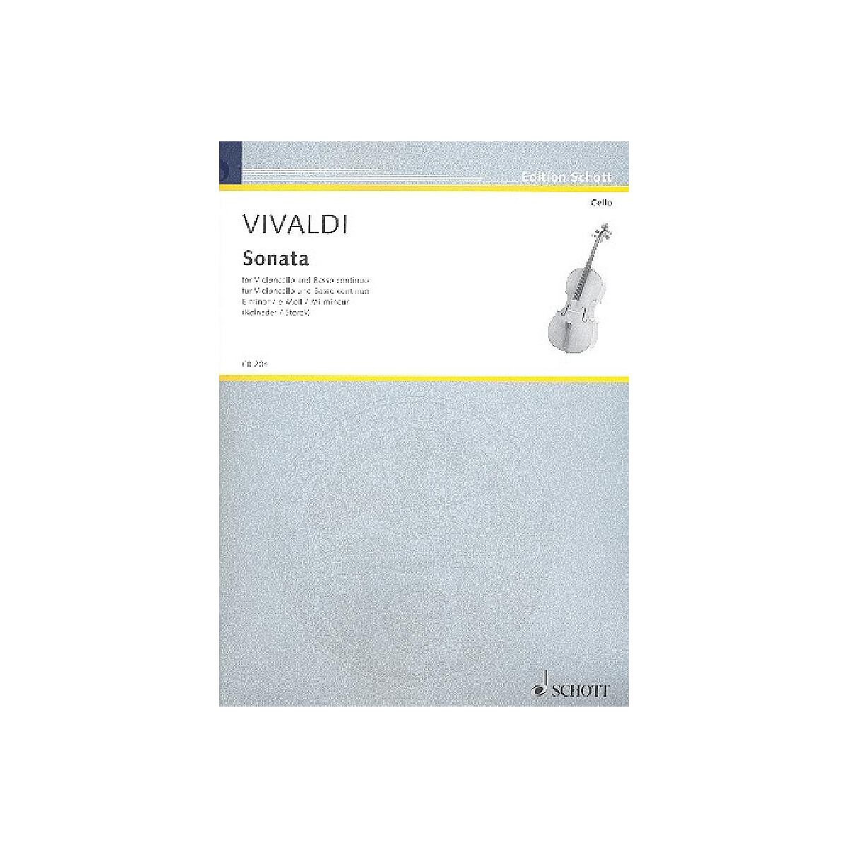 Sonate e-Moll für Violoncello und K box