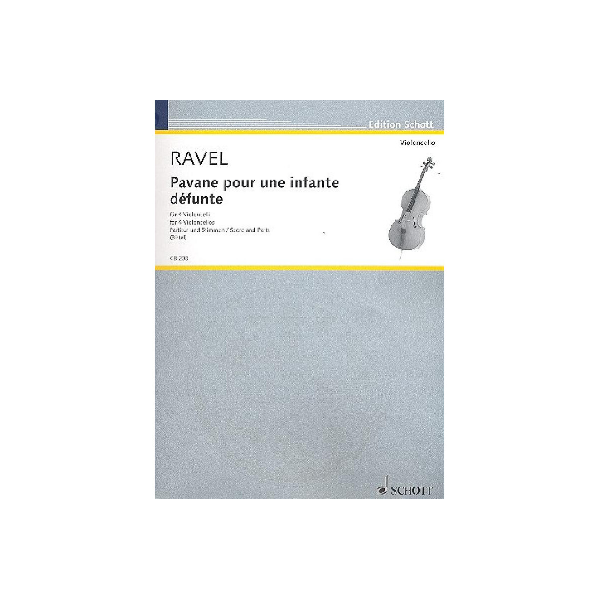 Pavane pour une infante défunte box