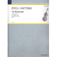 12 Ricercate für Violoncello