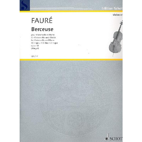 Berceuse D-Dur op.16 für